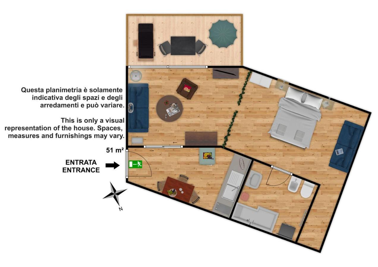 Apartments Da La Vedla Flats 산카시아노 외부 사진